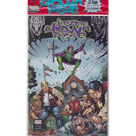 Insane Clown Posse: The Pendulum #10 (in bag) VF ; Chaos Comic Book