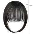 thumbnail image 5 of Gzwccvsn Clip In Bangs Human Hair Thin, 2024 Wispy Hair Bangs Clip in Human Hair, Fringe Curtain Bangs Hair Clip on Wiggy Front Hair Pieces for Women, Lace Front Bangs Clip in Hair Extensions, 5 of 7