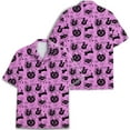 thumbnail image 3 of Occult Black Cat Hawaiian Shirt For Men Vintage Aloha Magic Cat Mens Hawaiian Shirts Short Sleeve Button Down Shirt Men, 3 of 7