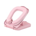 thumbnail image 4 of Almohada para siesta en forma de U, cómoda, plegable, portátil, para escritorio, para adultos y niños, almohada de viaje multifunción, funda lavable Rosa, 4 of 9