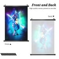 thumbnail image 2 of Lucario Poster Plastic Shaft Wall Hanging Banner Painting Canvas Artwork Wall Art Scroll Hanger Decor For Home Office 16"X24", 2 of 7