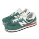 thumbnail image 1 of New Balance 574 Green White Orange Men Unisex Lifestyle Casual Shoes U574VPG-D, 1 of 6