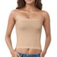 thumbnail image 1 of Sujetador largo sin costuras para mujer: cómodo, antimanchas, nailon y spandex, talla única para S-M, 1 of 4