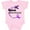AD-Pink, variant on Inktastic Lupus Awareness butterfly ribbon Boys or Girls Baby Bodysuit