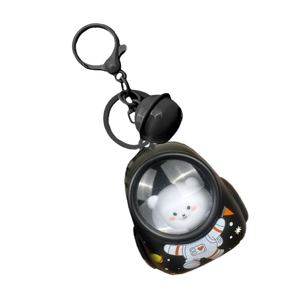 AOOOWER Practical Lovely Bear Keychain LED Light Fashion Accessory for Everyday Use