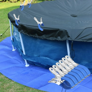 Poolzilla 10 Pack Safety Cover Stainless Steel Springs - Universal Fit ...