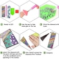 thumbnail image 4 of Marcapáginas CHAO pintura de diamantes con borla de cuero kit de pintura artesanal, 4 of 5