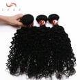 thumbnail image 3 of SEGO Brazilian Virgin Human Hair Bundles 100% Unprocessed Human Hair Deep Wave/Curly/Straight/Kinky Curly Hair Extensions Natural Black, 3 of 9