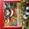 thumbnail image 4 of Fwttom Christmas Window Clings, Christmas Window Decorations Cats And Mice Wearing Xmas Hats, Christmas Window Stickers for Home Decoration Winter Window Clingswinter Window Clings, 4 of 7