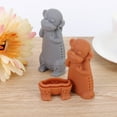 thumbnail image 2 of Peahefy Tea Filter,Silicone Tea Strainer,2pcs Silicone Cute Cartoon Monkey Loose Tea Strainer Infuser Filter Tea Accessory, 2 of 8