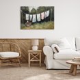 thumbnail image 3 of Stupell Industries Laundry Out To Dry Bath & Laundry Painting Wrapped Canvas Art Print Wall Art, 36 x 24, 3 of 8
