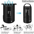 thumbnail image 5 of Altatac Waterproof Floating Dry Bag Backpack w/2 Exterior Zip Pocket Black 20L, 5 of 5