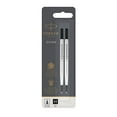 thumbnail image 1 of Parker Rollerball Pen Refill Medium Nib Black, Pack of 2, 1 of 7