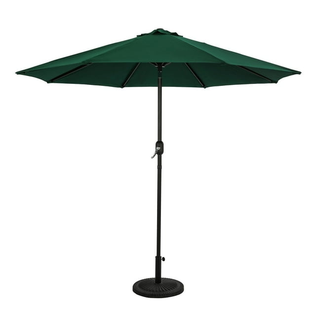 Parasol de marché octogonal Mirage II 9-ft à autoinclinaison - Canopée Breez-Tex