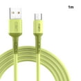 thumbnail image 3 of Charging Cable Mobile Phone 3A Output cable charging Charging Cord Phone USB Power Cable, Yellow, Replacement for Android, 1m, 3 of 9