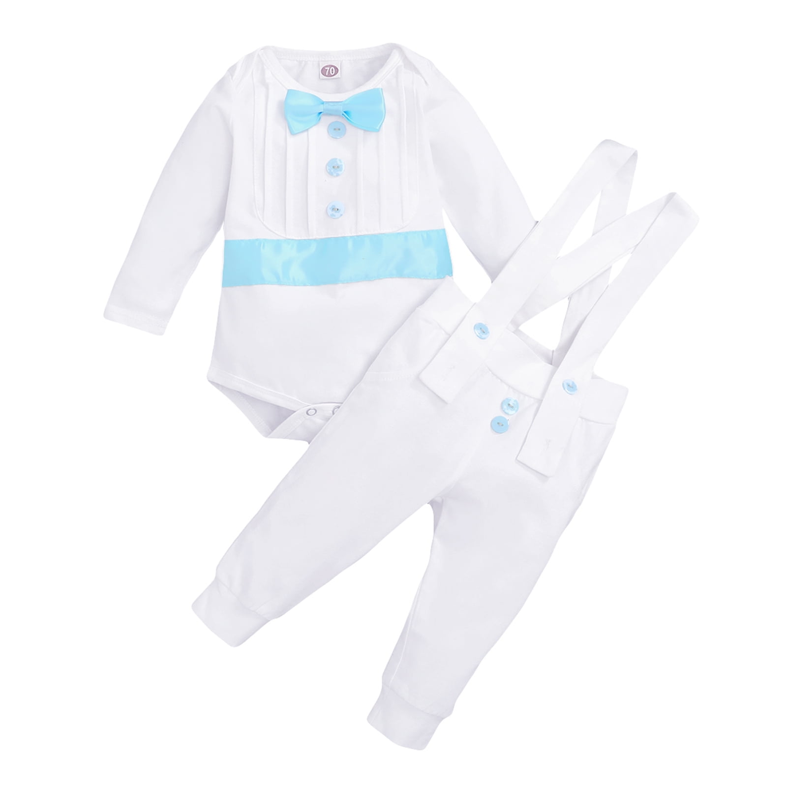 IMEKIS Baptism Outfits for Boys Baby Christening Outfit Newborn