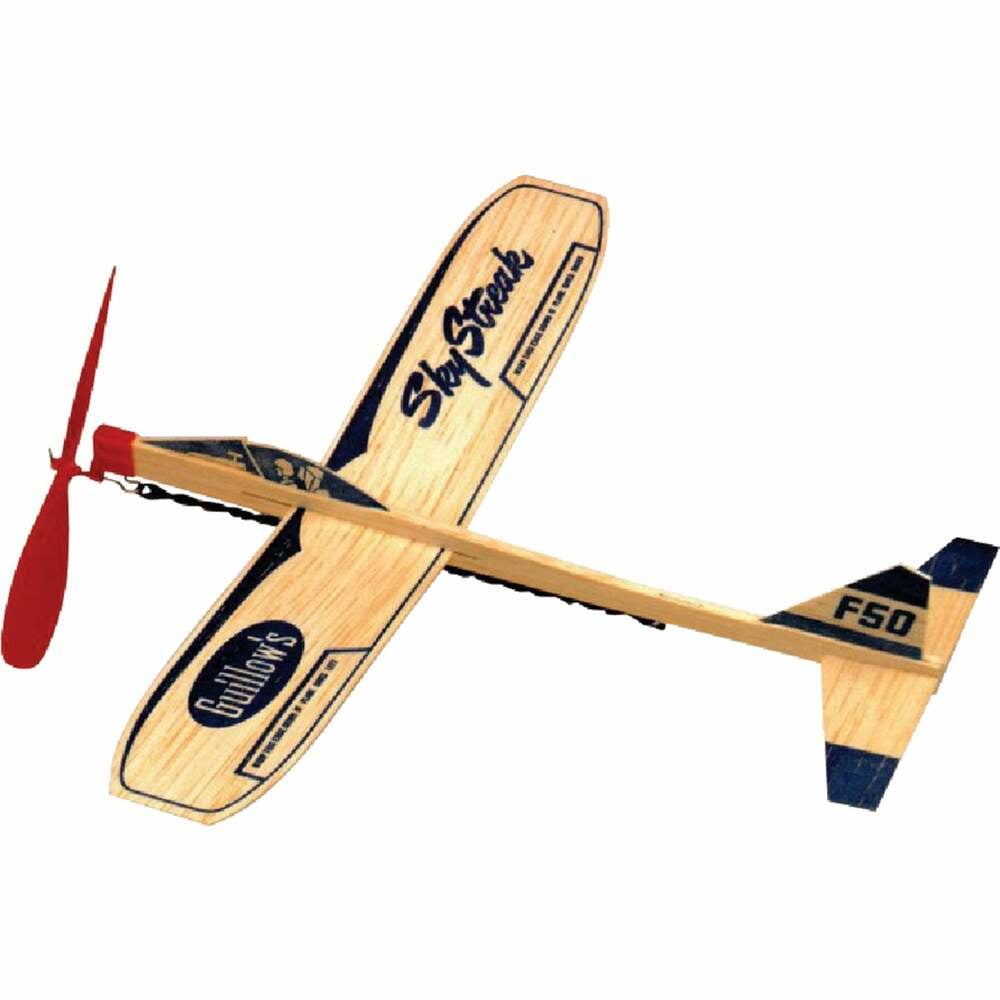 5 Guillow's Superhero Bullseye model kit #43 Balsa wood glider-Made in the USA 