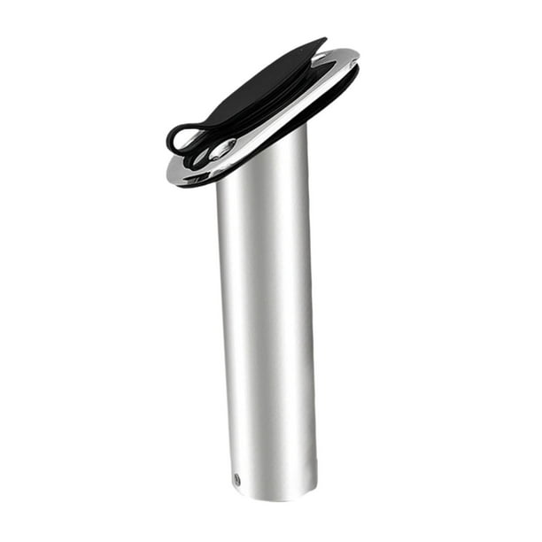 Accesorios genéricos para soporte de caña de montaje empotrado, piezas resistentes, fáciles de usar, acero inoxidable resistente para barco, yate, kay 30 grados