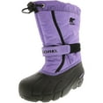 thumbnail image 1 of Sorel Children?s Flurry Winter Snow Boots - 13M - Paisley Purple / Black, 1 of 3