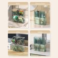 thumbnail image 5 of Dengmore Desk Organizer Plastic Tea Bag Divided Storage Organizer Container Box With Lid For Kitchen Cabinet Countertop Pantry Hold Coffee Pods Seasoning Packets Condiments, 5 of 8