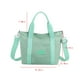 thumbnail image 3 of Bolso bandolera impermeable de gran capacidad | Bolsa de viaje y gimnasio de nailon de 15-20 L para hombres, mujeres y estudiantes | Bolso de hombro compatible con portátiles para el trabajo, la, 3 of 7