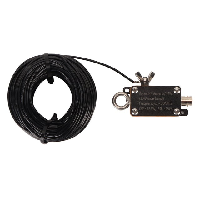 Antena de Onda Corta, Fácil de Instalar 1-30MHz FE8 CW SSB FIN ANTENA ALIMENTADA PARA EL AIRE LIBRE PARA EXTERIERES