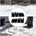 thumbnail image 4 of 32pcs Chair Leg Caps Tube End Caps Pads Furniture Floor Protectors U Shape Plastic Chair Caps,Chair Leg Caps Silicone Tube Clamp (10mm,Black), 4 of 4