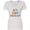 AA-White, variant on Inktastic Easter Hip Hop Hooray with Eggs and Carrot Women's V-Neck T-Shirt