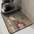 thumbnail image 2 of Coffee Mat, Vintage Kitchen Coffee Bar Mat for Countertop, Rubber Backed Dish Drying Mat for Counter, Absorbent Coffee Bar Accessories Fit Under Coffee Maker Espresso Me Machine 18x24in, 2 of 7