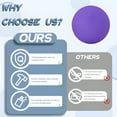 thumbnail image 4 of BESTSKY Massage Ball,2.36in Massage Ball For Back,Sweatproof Therapy Ball,Purple, 4 of 7