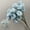 Blue, variant on FXMLRLK Rose Artificial Flowers 1PC 3 Head Real Touch Faux Ranunculus Flowers for DIY Wedding Bouquet Party Table Home Decor, White