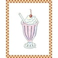 thumbnail image 2 of Roper, Virginia A. 12x14 Gold Ornate Wood Framed with Double Matting Museum Art Print Titled - Ice Cream Parlor II, 2 of 4