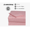 thumbnail image 4 of Juego De Sabanas Individual 2,800 Hilos color rosa, 4 of 4