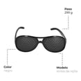 thumbnail image 3 of Lentes Antifatiga Ocular De Rejilla 4 Modelos Ejercita La Vista Corrige Vision Estenopeicas, 3 of 5