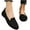 Black, variant on Xysaqa White Tennis Shoes Women, Work Shoes Women Casual Women's Mesh Knit Shoes Round Toe Slip on Walking Flats Shoes Woman Low Wedge Comfort Soft Work Office Shoes Womens on Clearance