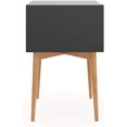 thumbnail image 4 of Harper Nightstand Side Accent or End Table with Storage, 1, Black/Brown, 4 of 6