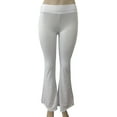 thumbnail image 3 of Basic Editions Women Solid Mid Harem Full Slim-Leg Pants, 3 of 5