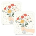 thumbnail image 7 of Yayeee LED Night Lights with Motion Detectors Auto Dusk to Dawn Light Sensors, 2 Pack, Gray Cute Flower, 7 of 7
