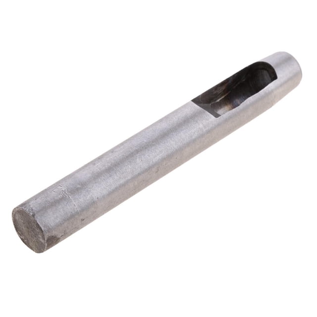 1 punzón hueco redondo de 0,5-30 mm para trabajar el cuero, herramientas de acero para bricolaje 10mm