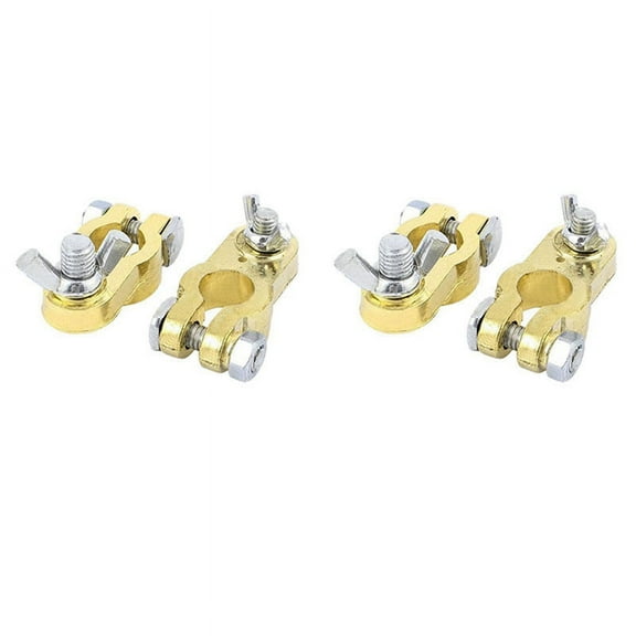 4 Pcs Automotive Car Boat Truck Battery Terminal Clamp Clip Connector Battery Clip Battery Connector