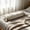 Coffee, variant on 19.6 Inch Ice Silk Candy Shape Bolster Pillow for Neck Cervical Support - Breathable Striped Cooling Pillow with Removable Cover - Lumbar Support Pillow for Sleeping, Home, Office, 1 Pack