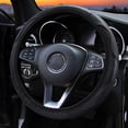 thumbnail image 1 of Funda para volante de coche, funda para volante de 38 cm, funda para volante antideslizante, funda para volante elegante y estética, 1 of 1