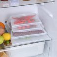 thumbnail image 3 of CSChome Fresh-keeping Bag Reusable Transparent Food Storage Container Leakproof Double Zipper Sandwich Bag, 3 of 6