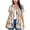 Khaki#women short sleeve cardigans, variant on UVEASISHA Women's Color Block Striped Cardigans Open Front Short Sleeve V Neck Sweaters Lightweight ComfyTops with Pockets White S
