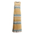 thumbnail image 4 of Plebaso Cache-Maillot Boho pour Femmes Robe Débardeur Maxi Sans Manches Tenue de Plage Été Maillot de Bain Bikini Cache-Maillot, 4 of 6