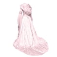 thumbnail image 3 of Robe Décontractée pour Femmes Col Cœur Manches Longues Gothique Élégante Robe Longue Fluide pour Grande Taille, 3 of 6