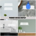 thumbnail image 2 of 2pcs Punch-free Floating Shelf Acrylic Transparent Shelf Wall-mounted Display Rack, 2 of 9