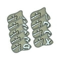 thumbnail image 4 of relayinert Ensemble de 9 Housses de Golf en Fer pour Club de Sport Extérieur Rouge Résistant Golf Gris 14x10cm, 4 of 6
