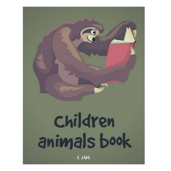 children animals book: 50 great animal coloring picture collections. (Paperback)
