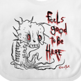 thumbnail image 4 of Inktastic Feels Good Boys or Girls Baby Bib, 4 of 4